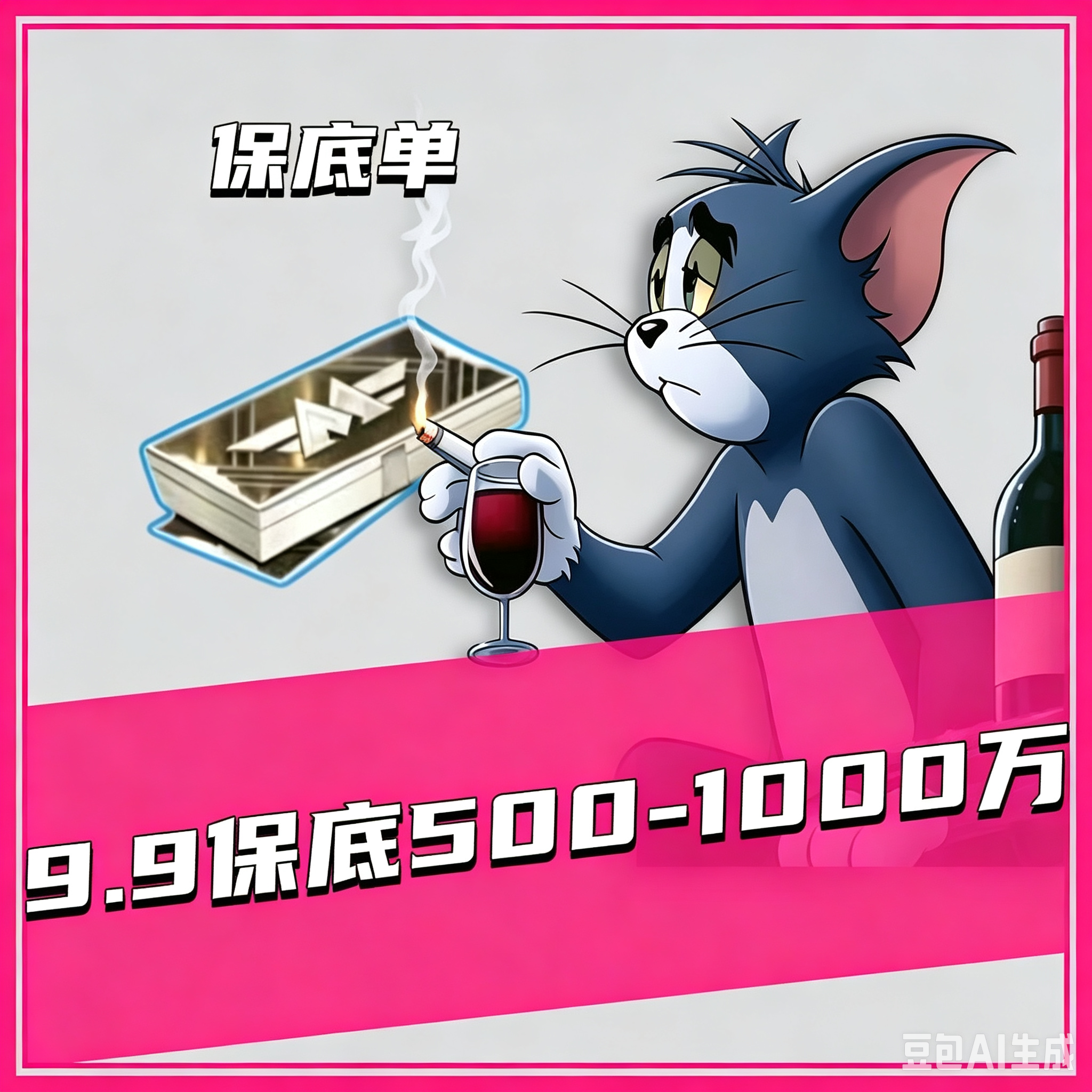 9.9保底500万至1000万